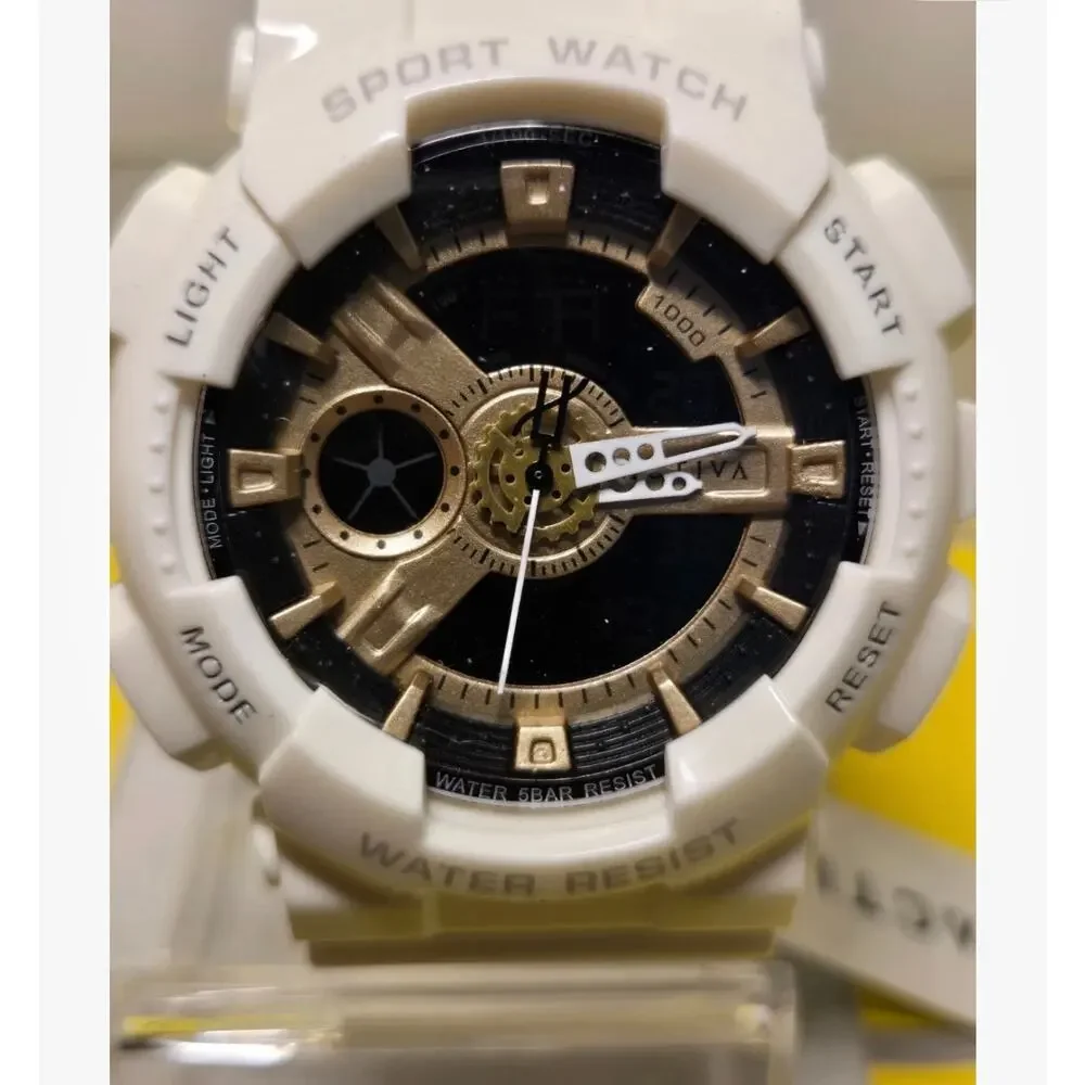 Activa Pixel X Invicta White Digital Unisex Sport Watch 50mm (ACW499-006)